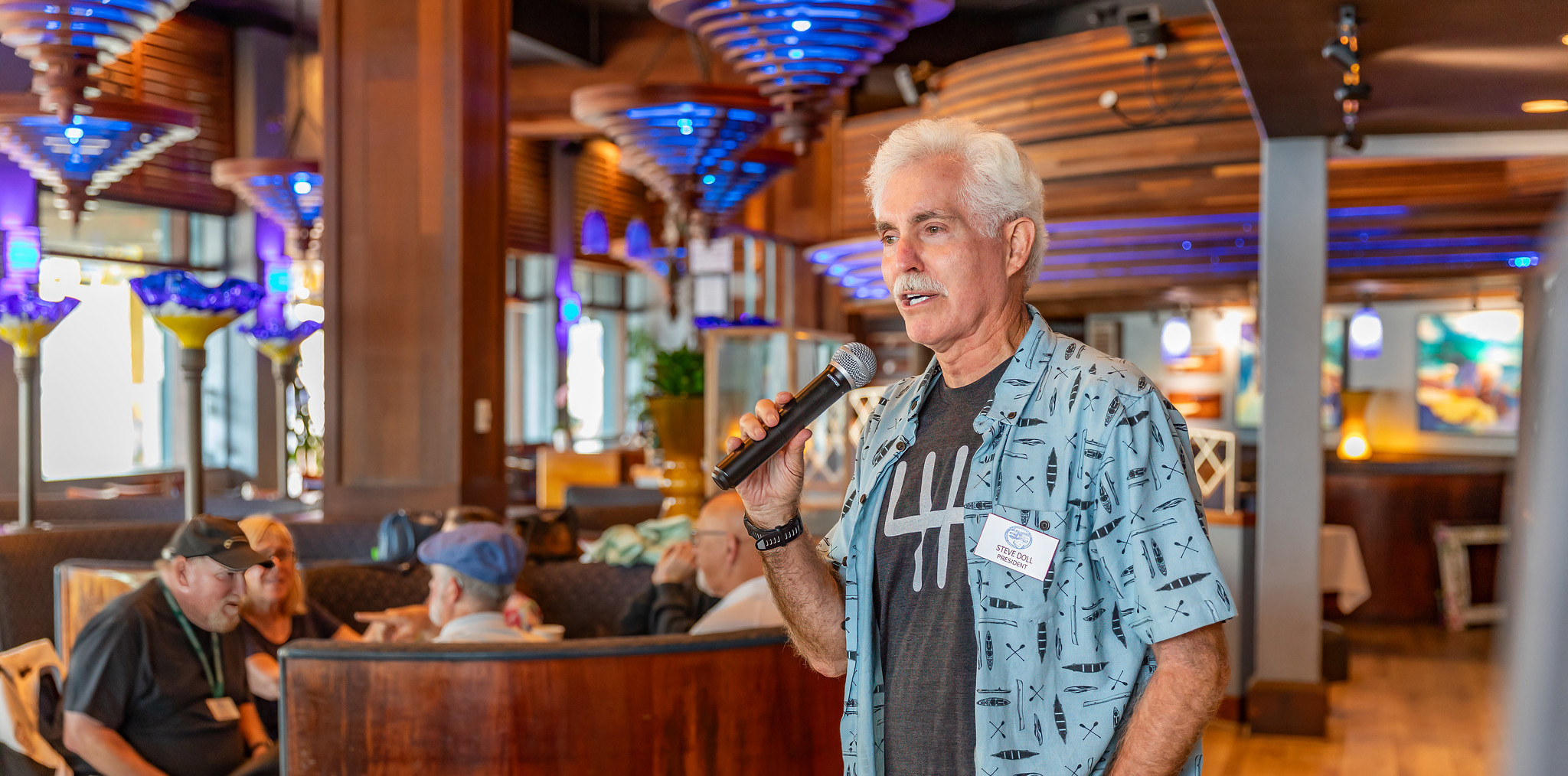 Porsche Club breakfast at Aloha Steakhouse